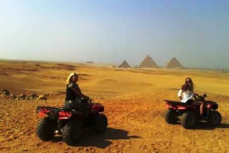 Desert Safari by Quad Bike at Giza Pyramids